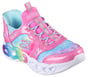 Skechers Slip-ins: Infinite Heart Lights, ROSA / MULTICOLORE, full image number 3