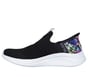 Skechers Slip-Ins: Ultra Flex 3.0 - Colory Wild, BLACK / MULTI, full image number 4