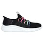 Skechers Slip-ins: Ultra Flex 3.0 - Bungee Fun, NERO / MULTICOLORE, full image number 0
