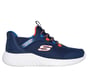 Skechers Slip-ins: Bounder - Brisk-Burst, TMAVE MODRÁ / MODRÝ, full image number 0