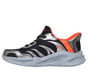 Skechers Slip-ins: Meteor-Lights - Brisk-Beams, NOIR / ARGENT, full image number 4