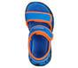 S-Lights: Sola Glow Sandal - Fusion Brights, BLU /  ARANCIONE, full image number 1