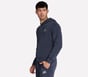SKECHCLOUD Elevate Hoodie, CHARCOAL / NAVY, full image number 2