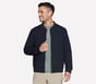 GO FLEX Bomber Jacket, SCHWARZ, full image number 3