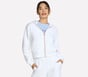 GO WALK Everywhere Diamond FZ Jacket, WHITE, full image number 0
