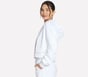 GO WALK Everywhere Diamond FZ Jacket, WHITE, full image number 2