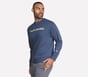 Heritage Camo Crew, CARVÃO / NAVY, full image number 2
