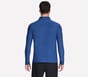 GO DRI All Day 1/4 Zip, BLEU, full image number 1