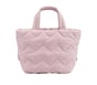Quilted Mini Tote Bag, PINK, full image number 1