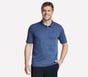 Skechers Off Duty Polo, NAVY, full image number 0