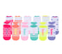 6 Pack Low Cut 3D Heart Socks, MULTI, full image number 0