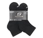 6 Pack Core Quarter Large Socks, BLK, full image number 1