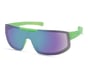 Matte Wrap Sunglasses, VERDE, full image number 0