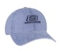 Skechers Washed Dad Hat, BLEU, full image number 3