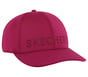 Skechers Tonal Logo Hat, PINK / RED, full image number 3