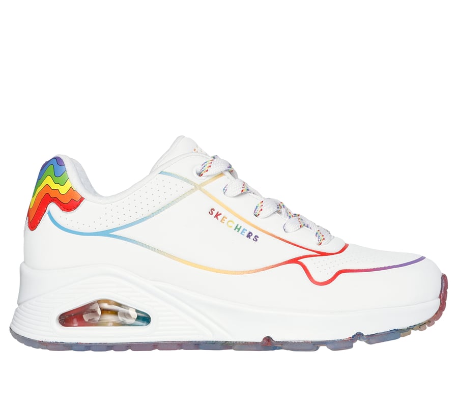 Jen Stark: Uno - Drizzl'n Rainbow, WHITE / MULTI, fullimage number 0