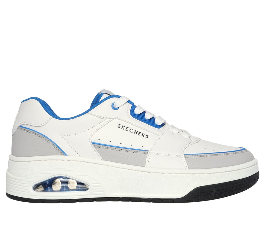 Uno Court - Low-Post, BIANCO / BLU, fullimage number 0
