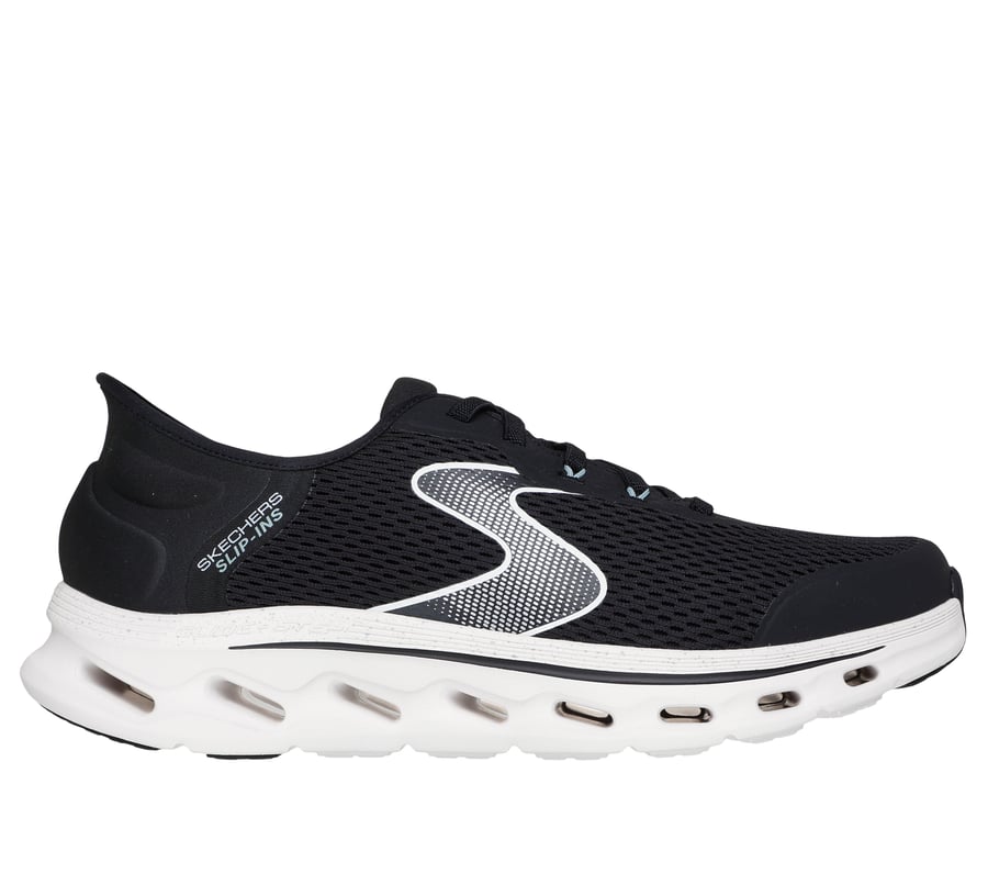 Skechers Slip-ins: GO WALK Glide-Step 2.0 - Zander, BLACK / WHITE, fullimage number 0