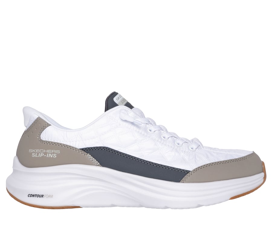 Skechers Slip-ins: Contour Foam - Cozy Fit, WEISS / GRAU, fullimage number 0