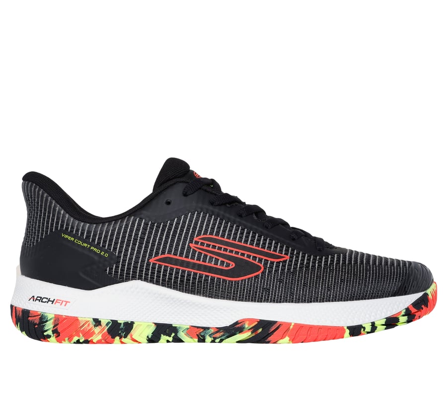 Skechers Viper Court Pro 2.0, BLACK / MULTI, fullimage number 0