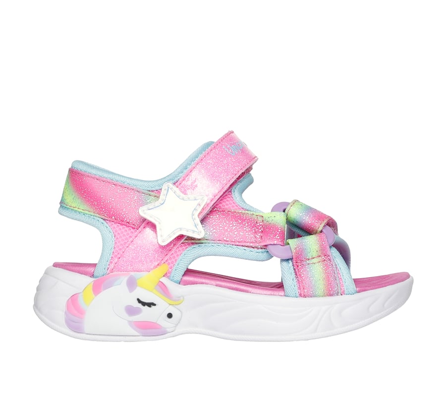 Unicorn Dreams Sandal - Dreamy Unicorns, RÓZSASZÍN / MULTI, fullimage number 0