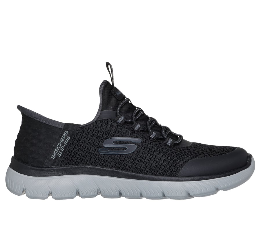 Skechers Slip-ins: Summits - High Range, BLACK / CHARCOAL, fullimage number 0