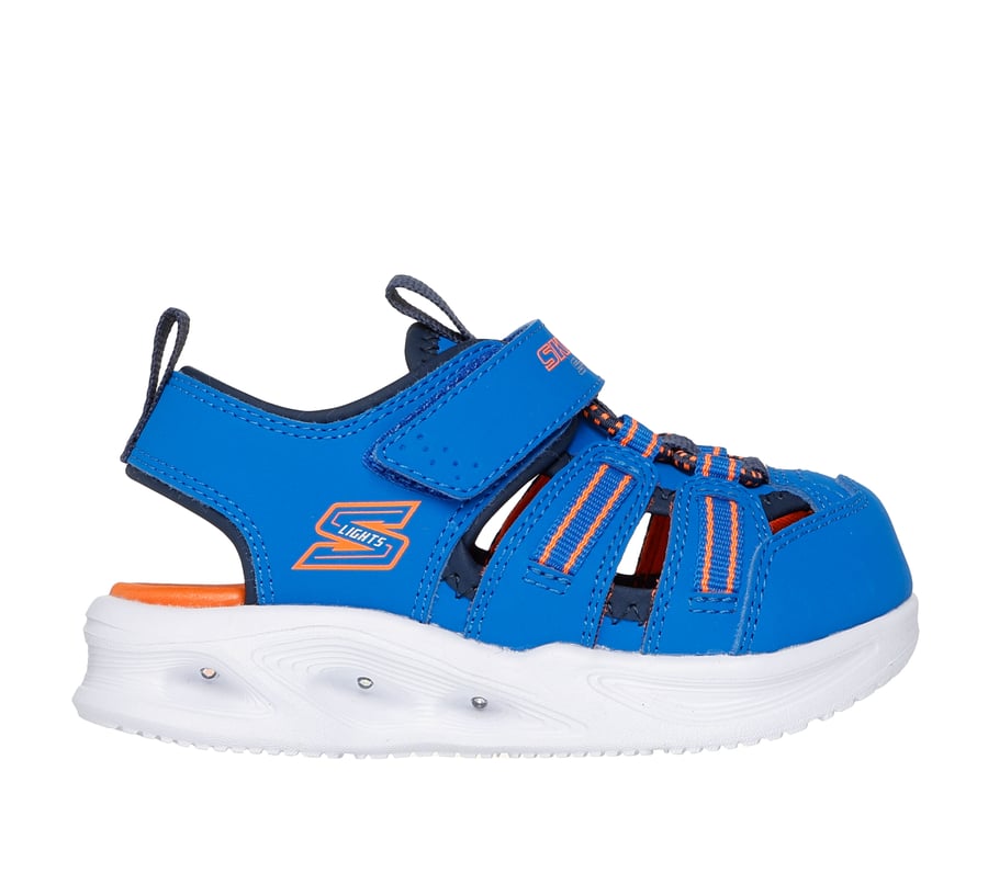 S-Lights: Sola Glow Sandal, BLUE  /  NAVY, fullimage number 0
