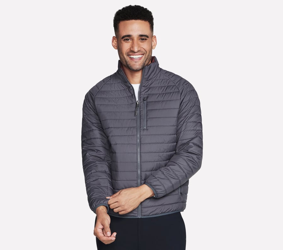 GO SHIELD Altitude Reversible Jacket, ZWART / HOUTSKOOL, fullimage number 0
