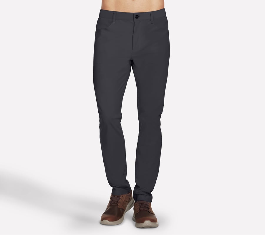 GO WALK Premium 5 Pocket Pant, BLACK / CHARCOAL, fullimage number 0