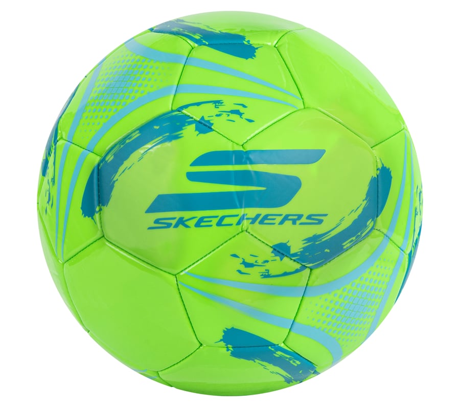 Hex Brushed Size 5 Soccer Ball, NEON LIME / MULTI, fullimage number 0