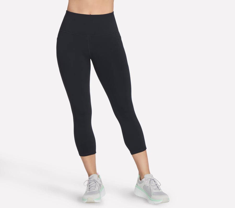 The GO WALK HW Mid Legging, NOIR, fullimage number 0