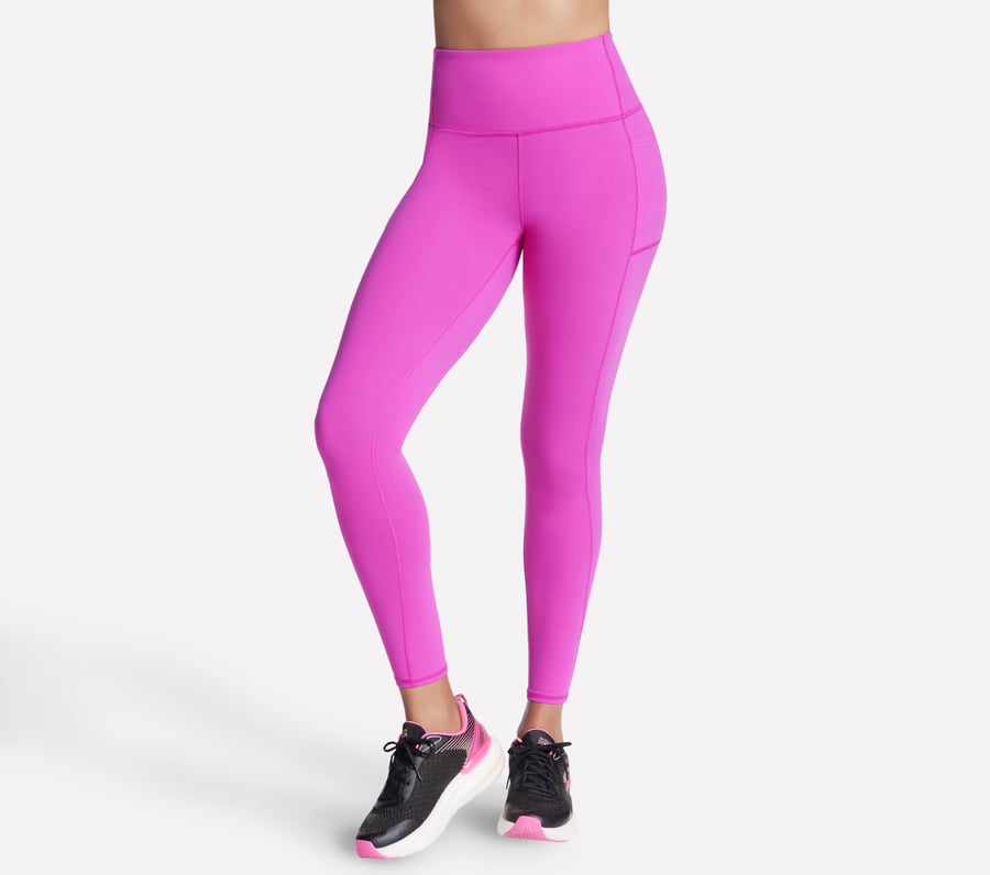 Skechers GO WALK HW Legging, ROSE / VIOLET, fullimage number 0