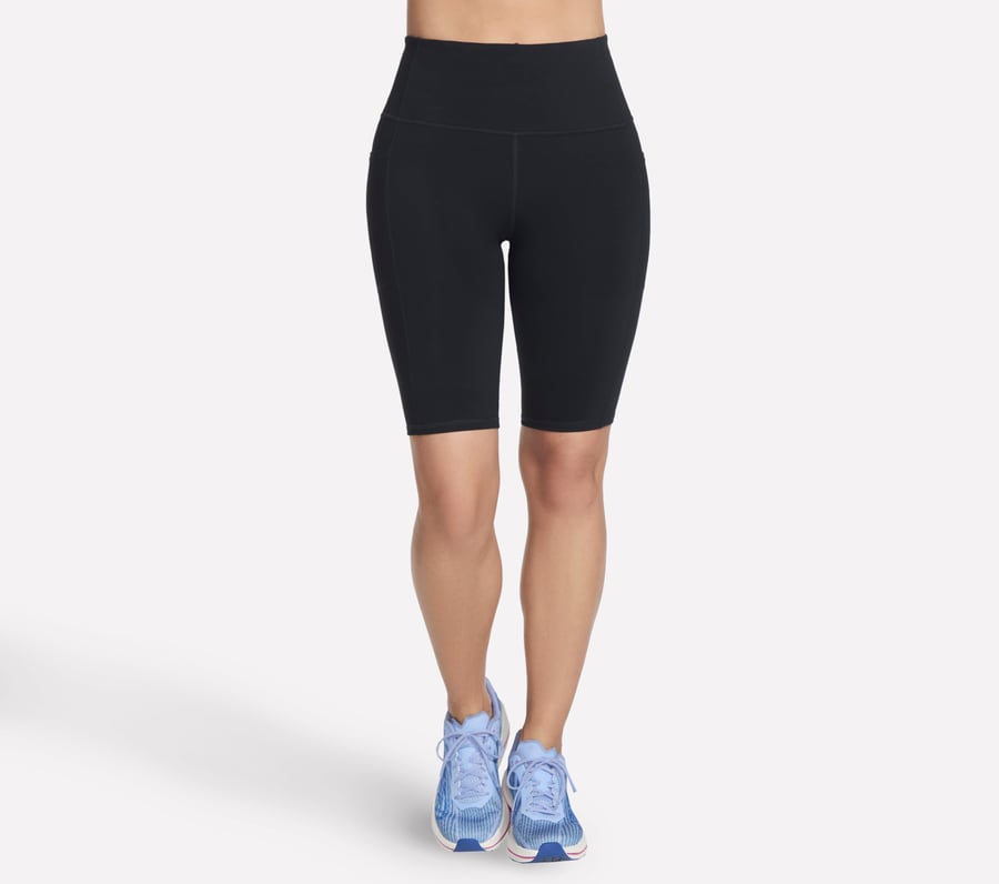 Skechers GO WALK HW 10 Inch Bike Short, BLACK, fullimage number 0