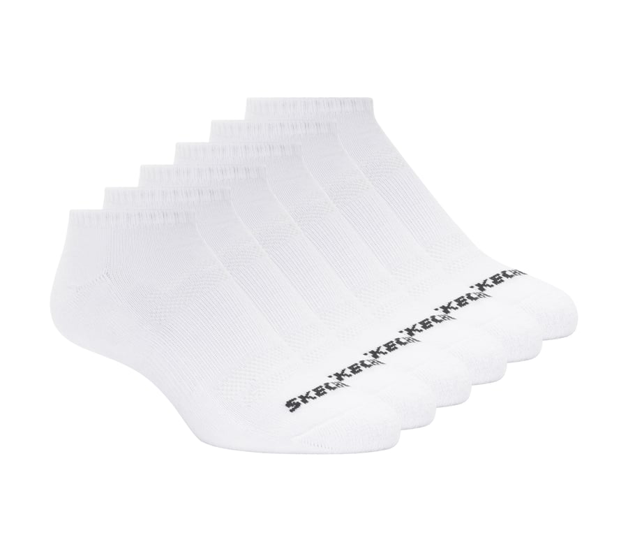 6 Pack Core Low Cut Large Socks, WHITE, fullimage number 0